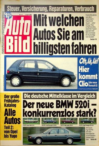 Auto bild 1990 audi - auto,