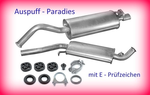 Abgasanlage auspuff für - auspuff, audi