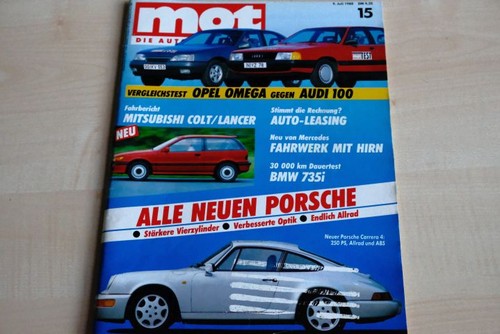 Mot 1988 porsche 911 - mot,