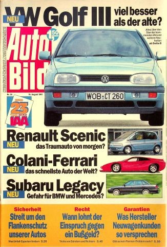 Auto bild 1991 audi - auto, 34/1991