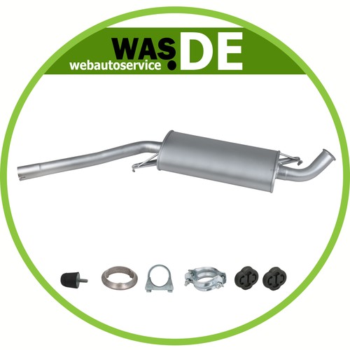 Auspuff mittelschalldämpfer - auspuff,